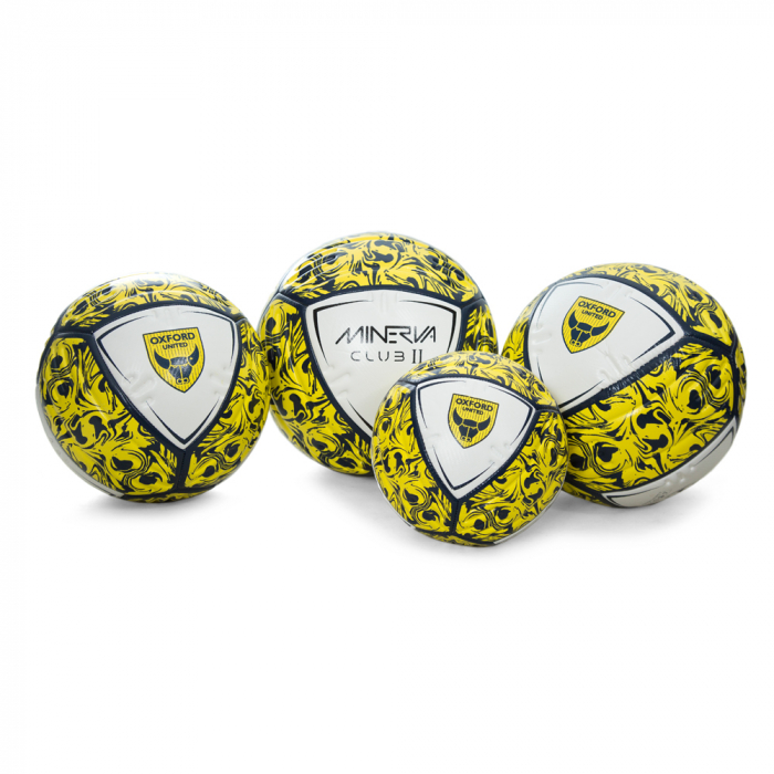Minerva Club II Football White Size 4