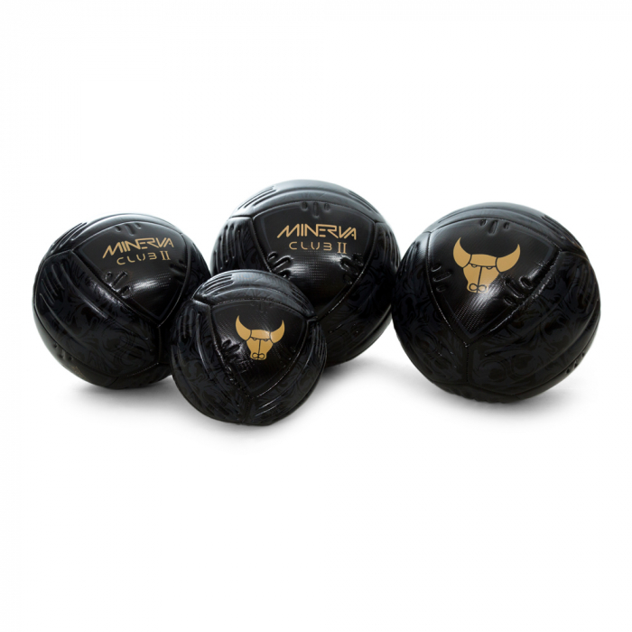 Minerva Club II Football Black Size 5