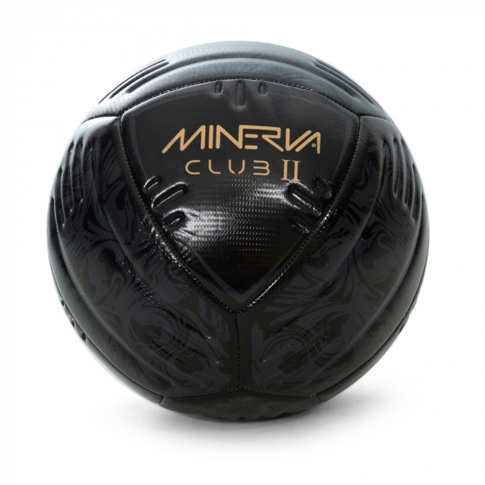 Minerva Club II Football Black Size 4