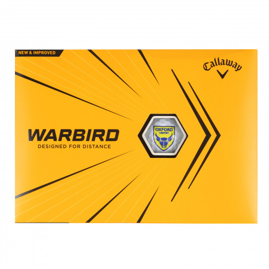 Callaway x OUFC Warbird Golf Balls