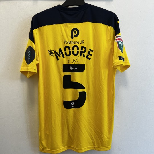Moore Match Issue & Signed 2020/21 Home Shirt