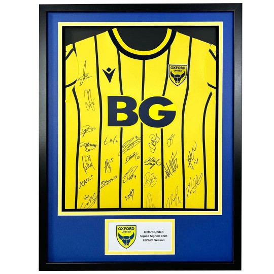 Framed Signed Home Shirt 2023/24