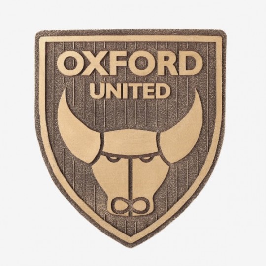 Oxford United FC Bronze Effect Wall Sign