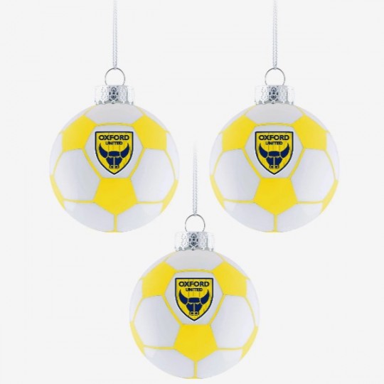 3 Pack Football Ornament