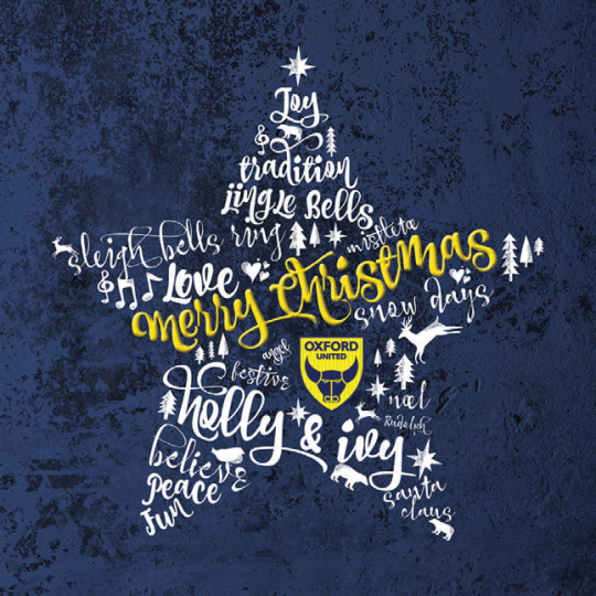 Christmas Star Greetings Card