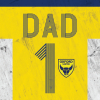 No.1 Dad Fathers Day Card