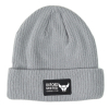 Grey Patch Beanie