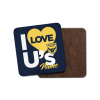 I LOVE U'S Personalised Coaster *