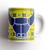 Ox Christmas Knit Mug