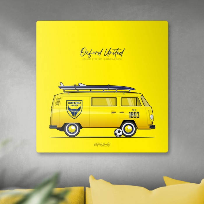  Retro Wheelz Art - Camper Van