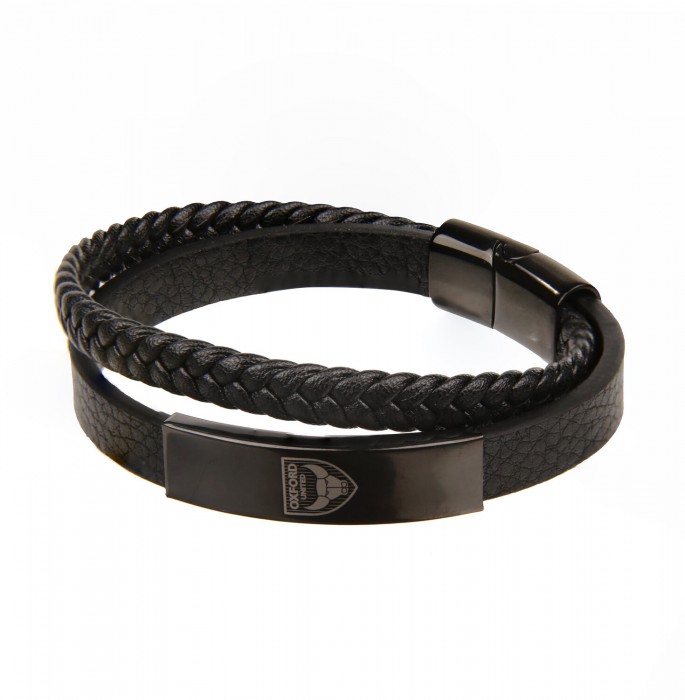 Black Leather Bracelet