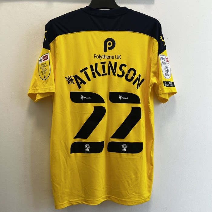 Rob Atkinson Player Issue 2020/21 Play Off Shirt