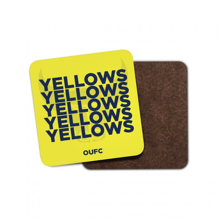 Yellows x5 Coaster
