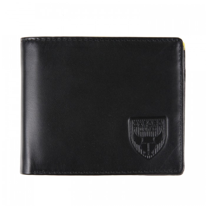 Black Stripe Leather Wallet
