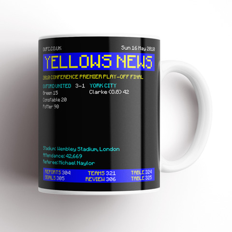 TeleText Mug - Conference Play Off Final 2010