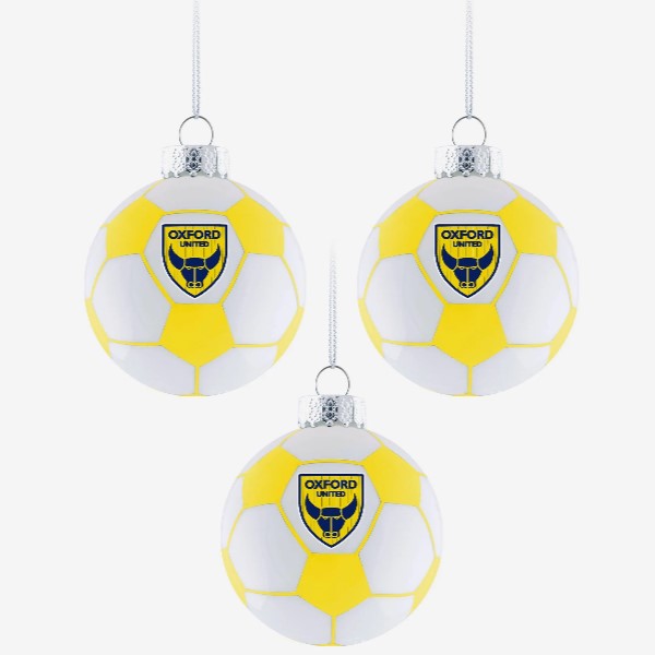 3 Pack Football Ornament