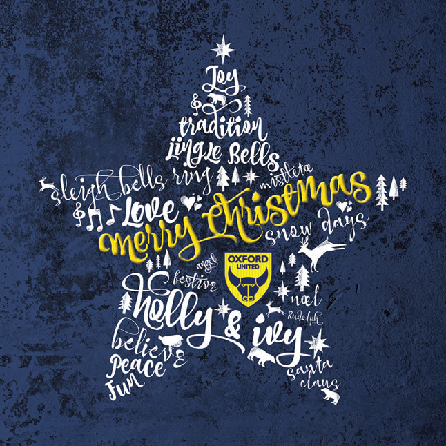 Christmas Star Greetings Card