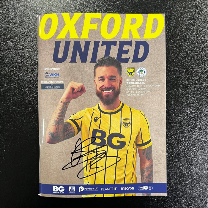 Signed Programme v Wigan Athletic 23/24