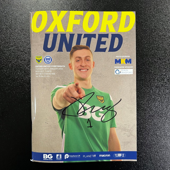 Signed Programme v Portsmouth 23/24