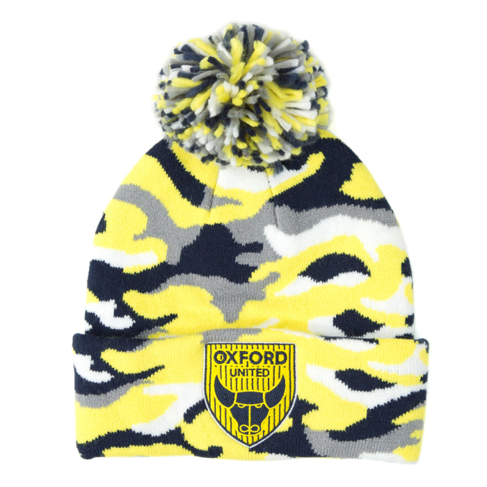 Junior Yellow Camo Bobble