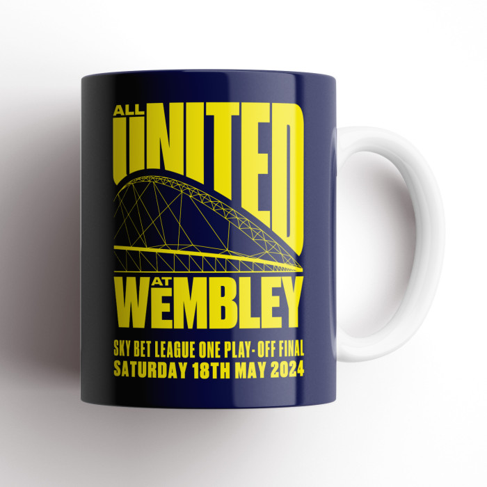 All United Play-Off Final Mug Navy *