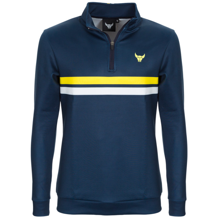 Stripe Golf 1/4 Zip 