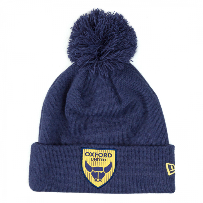 New Era Bobble Beanie Navy