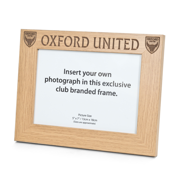 OUFC Wooden Photo Frame