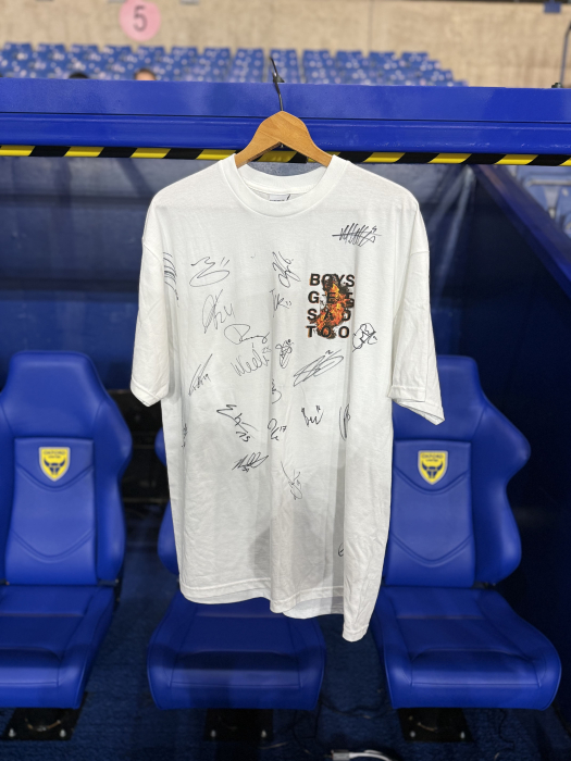 Boys Get Sad Too - Squad Signed Tee