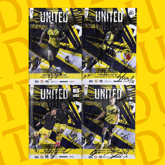Signed 22/23 Programme Set 