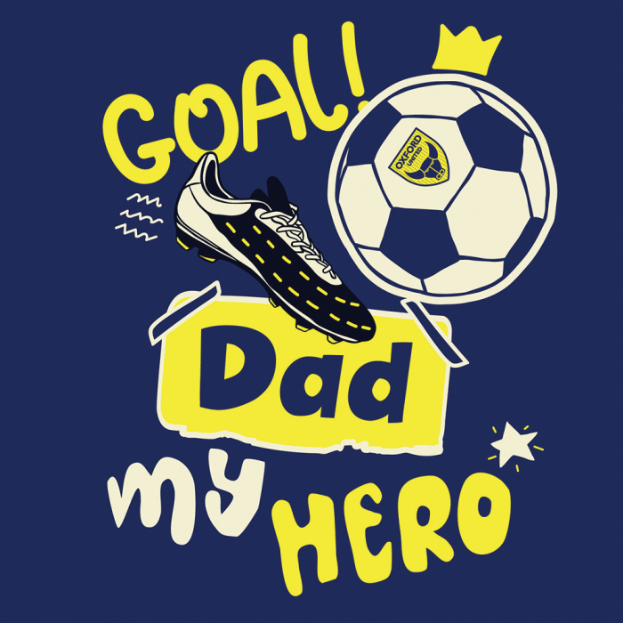 Dad My Hero Card