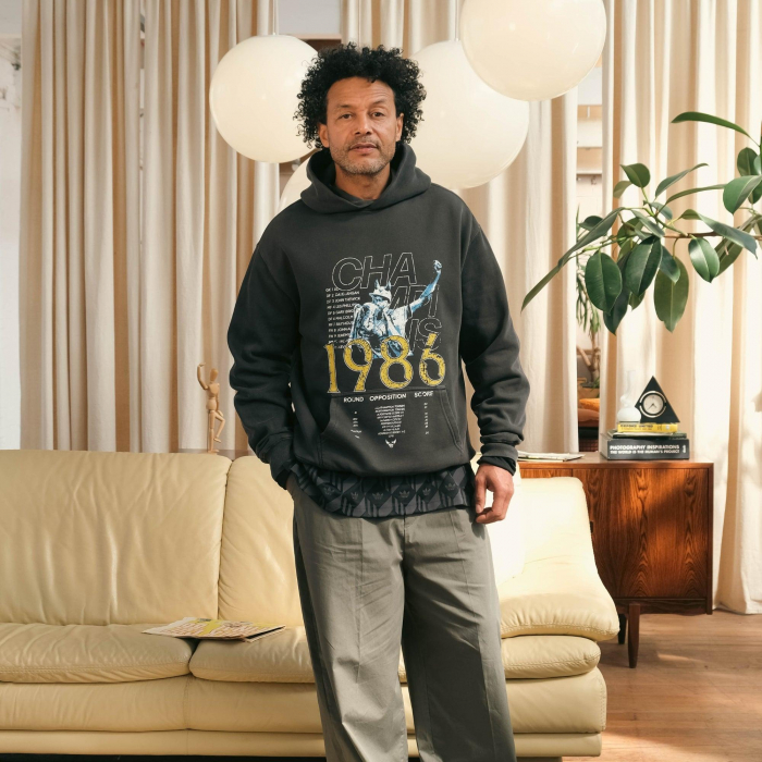 Champions Hood Faded Black